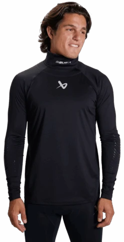 Bauer Neck Protector Long Sleeve Top Senior
