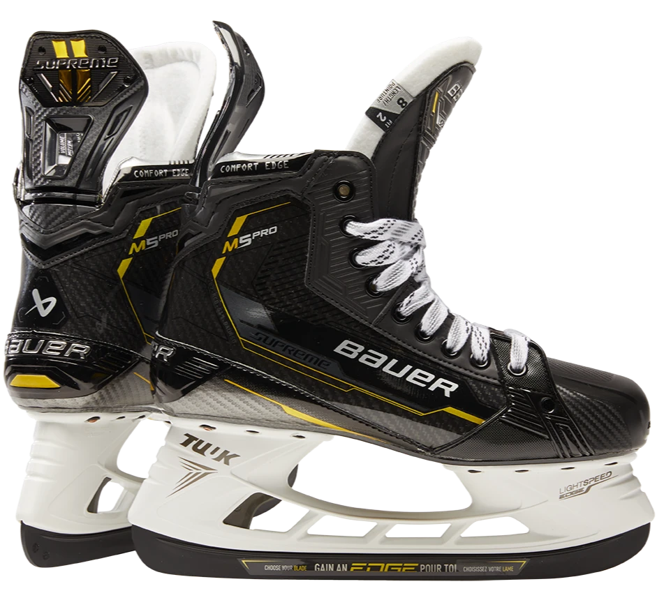 Bauer Supreme M5 Pro Intermediate Hockey Skates 1 Bauer Supreme M5 Pro Intermediate Hockey Skates