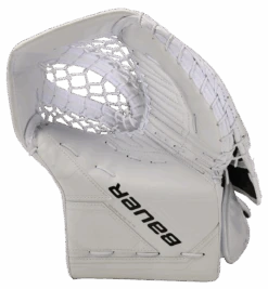Bauer Supreme Mach Senior Goalie Catcher 13 Bauer Supreme Mach Senior Goalie Catcher -Hockey Sales Store 1059807 3 4 White 1006