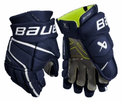 Bauer Vapor 3X Pro Junior Hockey Gloves -Hockey Sales Store 3XPRO JR PALM NAV1