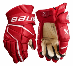 Bauer Vapor 3X Pro Senior Hockey Gloves -Hockey Sales Store 3XPRO SR FRONT RED2