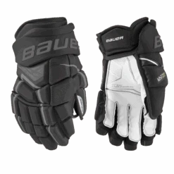 Bauer Supreme Ultrasonic Senior Hockey Gloves -Hockey Sales Store 629088 BLK 01