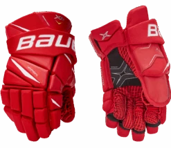 Bauer Vapor X2.9 Junior Hockey Gloves -Hockey Sales Store 660312 RED 01