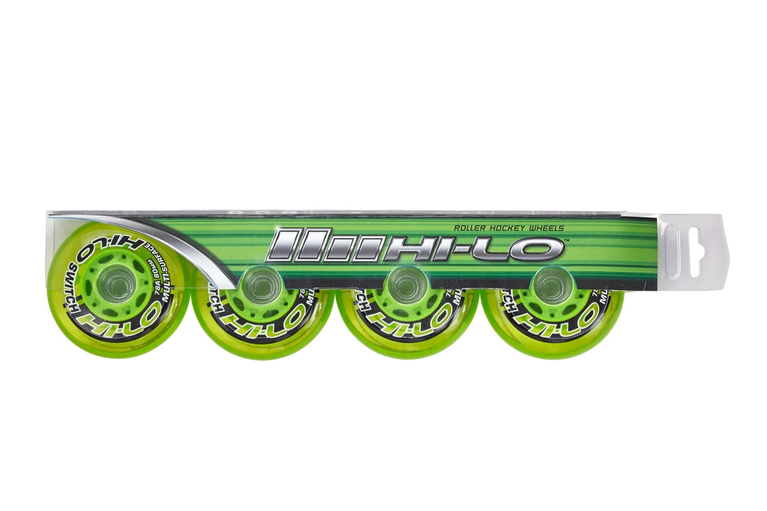 Bauer Roller S19 HI-LO Court/Street (Indoor/Outdoor) 4PK Wheels 1 Bauer Roller S19 HI-LO Court/Street (Indoor/Outdoor) 4PK Wheels