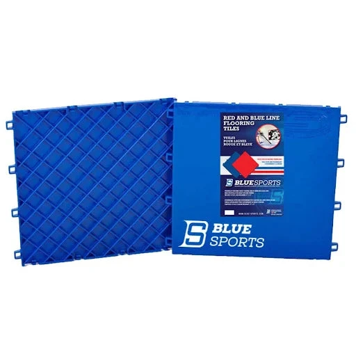 Blue Sports Training Tiles (Pack Of 10) 1 Blue Sports Training Tiles (Pack Of 10)