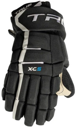True Hockey True XC5 2020 Senior Hockey Gloves -Hockey Sales Store B2RAssets 770x1206 black