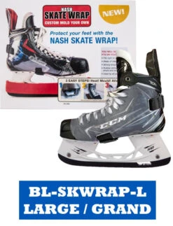 Blue Sports Custom Skate Wrap -Hockey Sales Store BL SKWRAP L Z