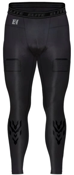 Elite Hockey Compression Pant With Jock/Tabs For Men
