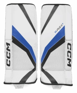 CCM YTFLEX 3 Youth Goalie Pads -Hockey Sales Store GPYFX3 WHTRYL 01
