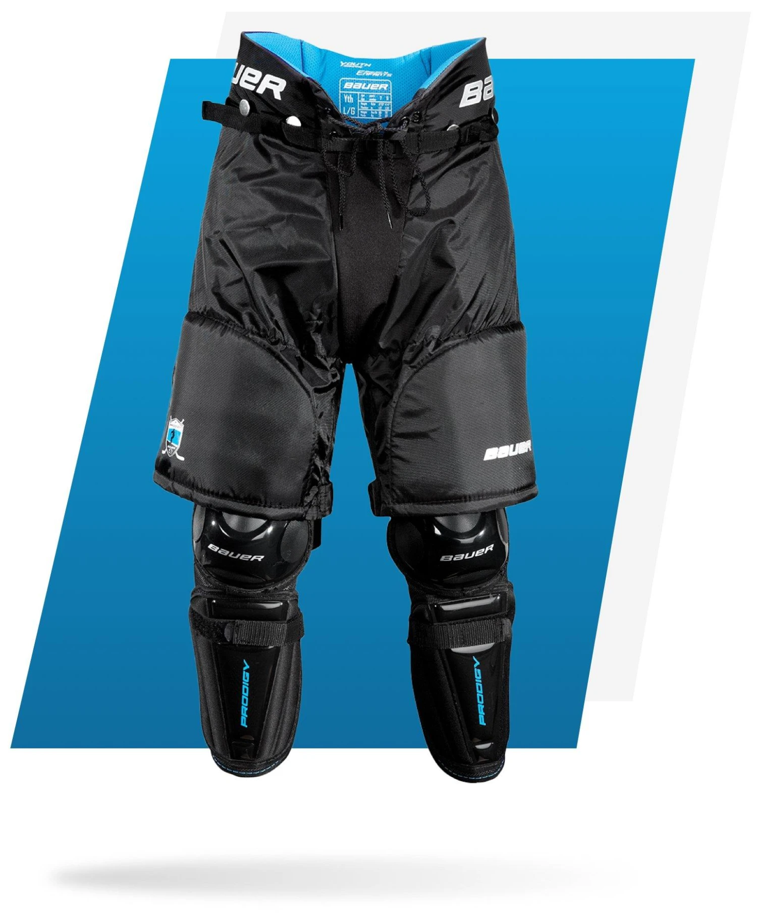 Bauer Prodigy Youth Pants/Shin Guards 1 Bauer Prodigy Youth Pants/Shin Guards