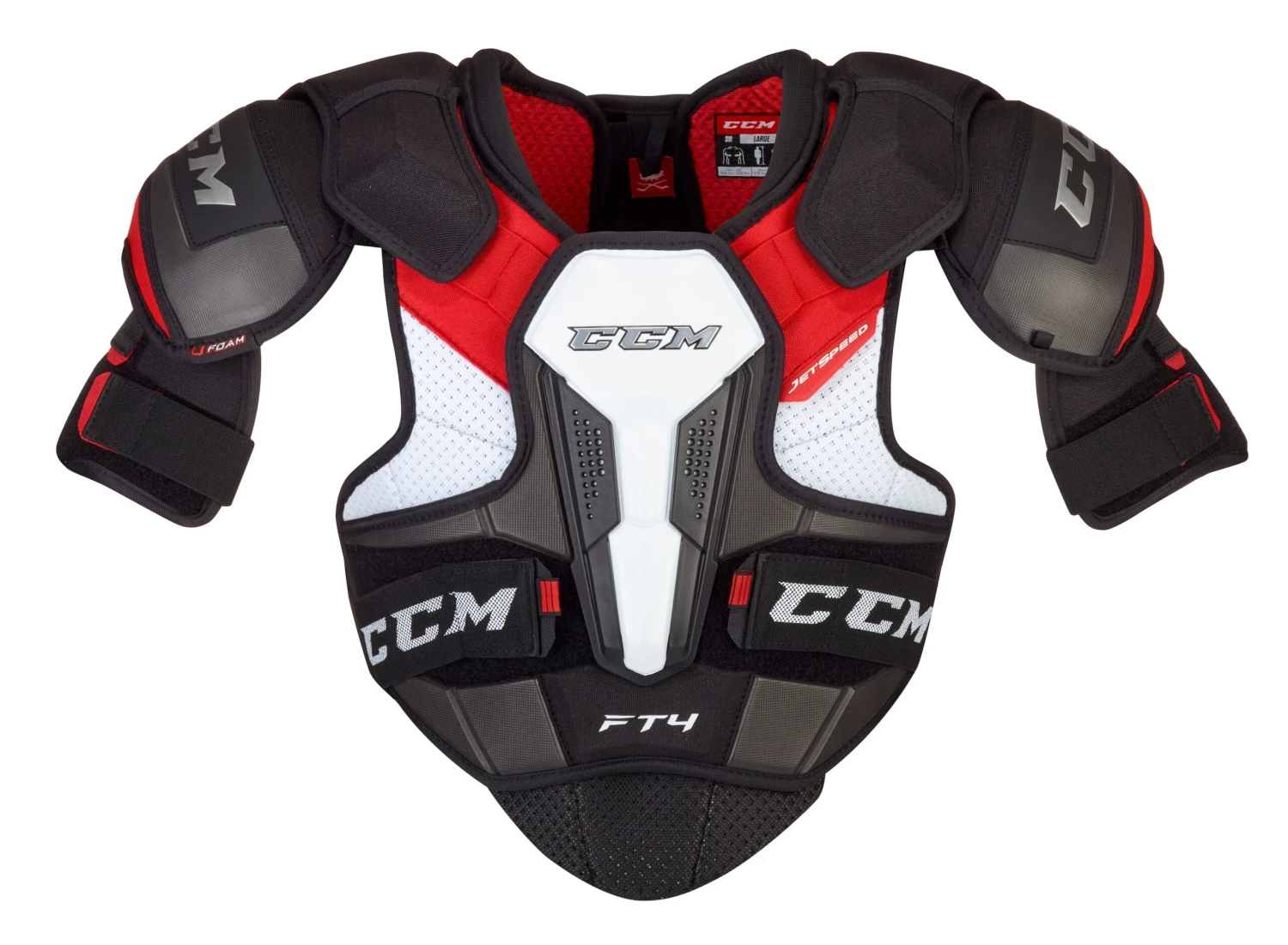 CCM JetSpeed FT4 Senior Shoulder Pads 1 CCM JetSpeed FT4 Senior Shoulder Pads