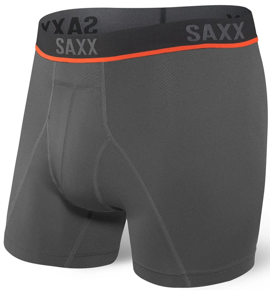 SAXX Kinetic HD Boxer Brief Graphite 1 SAXX Kinetic HD Boxer Brief Graphite