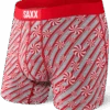 SAXX Vibe Boxer Brief Red Hard Candy