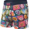 SAXX Vibe Boxer Brief Navy Lucha Libre