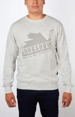 Gongshow Solid Crew Long-Sleeve Shirt