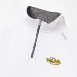 Spittin' Chiclets X UNRL Script Elite Quarter Zip 9 Spittin' Chiclets X UNRL Script Elite Quarter Zip -Hockey Sales Store UNRL 0001 SPITTIN CHICLETS SCRIPT ELITE QUARTER ZIP II white DETAIL 17cd84e1 0caf 4908 8a00 bf59e3860148