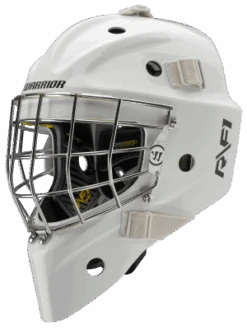 Warrior RF1 Pro Senior Goalie Mask -Hockey Sales Store rf1pm0wh war 01 i