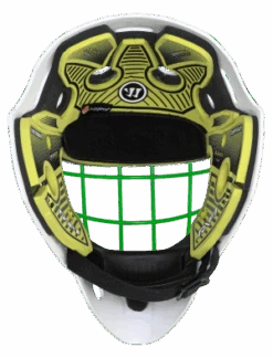 Warrior RF1 Youth Goalie Mask -Hockey Sales Store rf1ym0ngn war 09 i