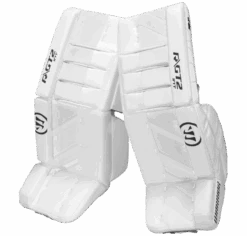 Warrior Ritual GT2 Intermediate Goalie Pads (w/ Knee Pads) -Hockey Sales Store warrior ritual gt2 intermediate goalie pads white