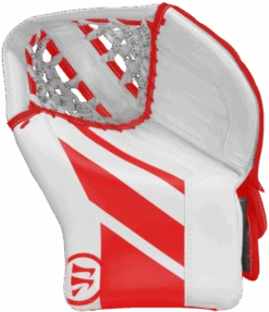 Warrior Ritual GT2 Junior Goalie Catcher -Hockey Sales Store warrior ritual gt2 junior goalie catcher white red