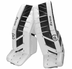 Warrior Ritual GT2 Senior Goalie Pads (w/ Knee Pads) 14 Warrior Ritual GT2 Senior Goalie Pads (w/ Knee Pads) -Hockey Sales Store warrior ritual gt2 senior goalie pads white black